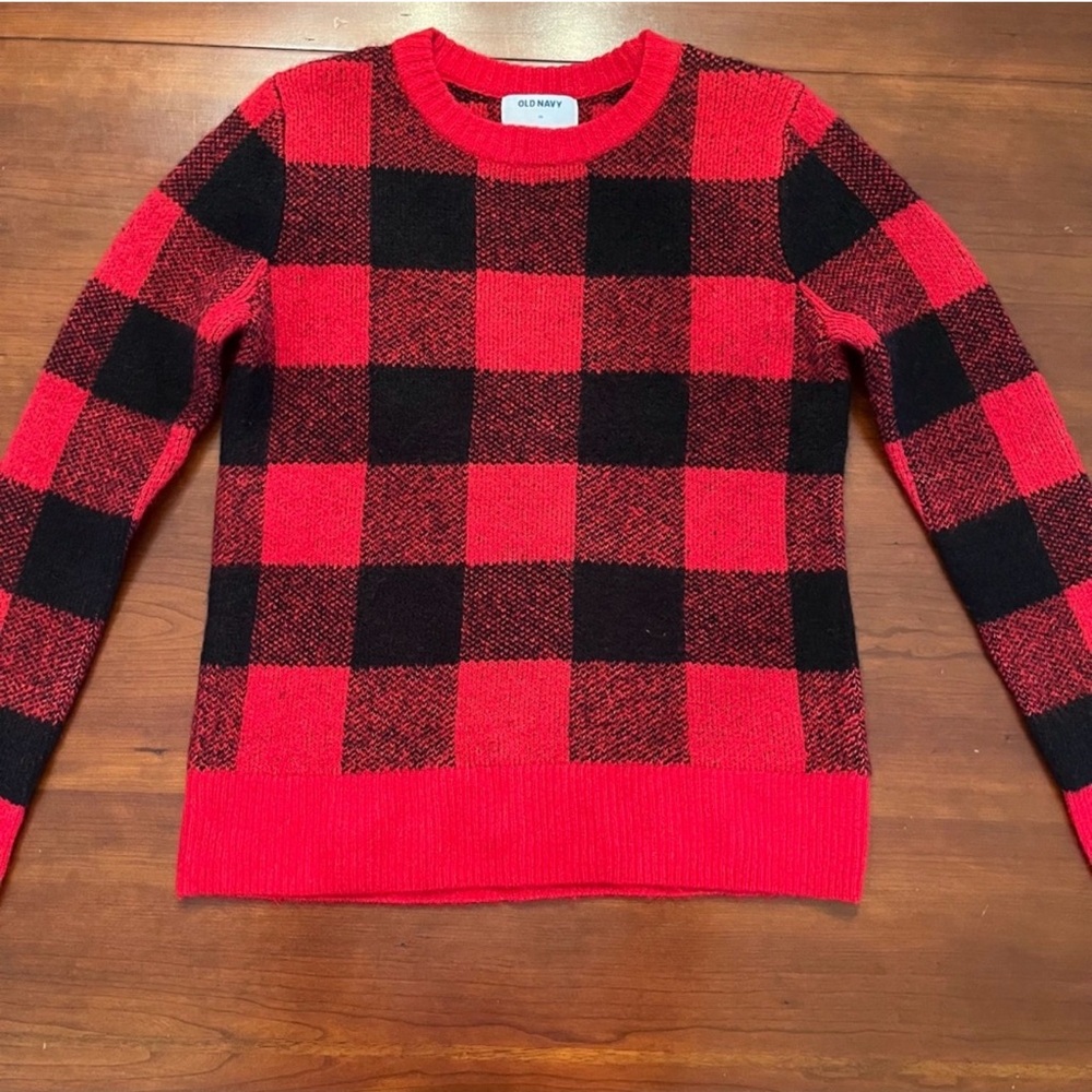 🖤 Old Navy Buffalo Plaid Sweater (XS)